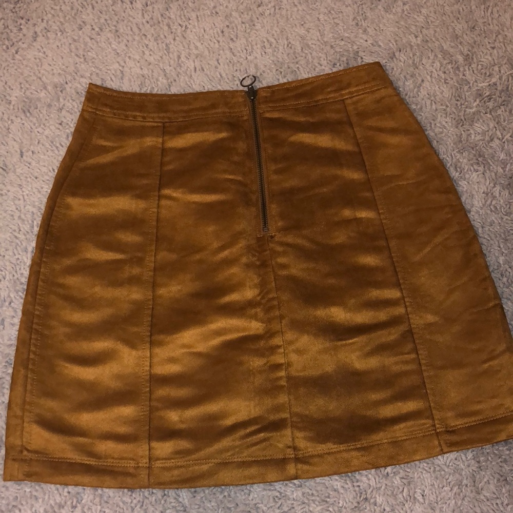 Old Navy Gold Midi Skirt